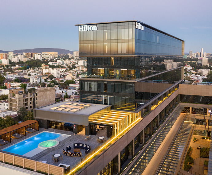 Renta de Autos en Guadalajara - Hotel Hilton Guadalajara Midtown